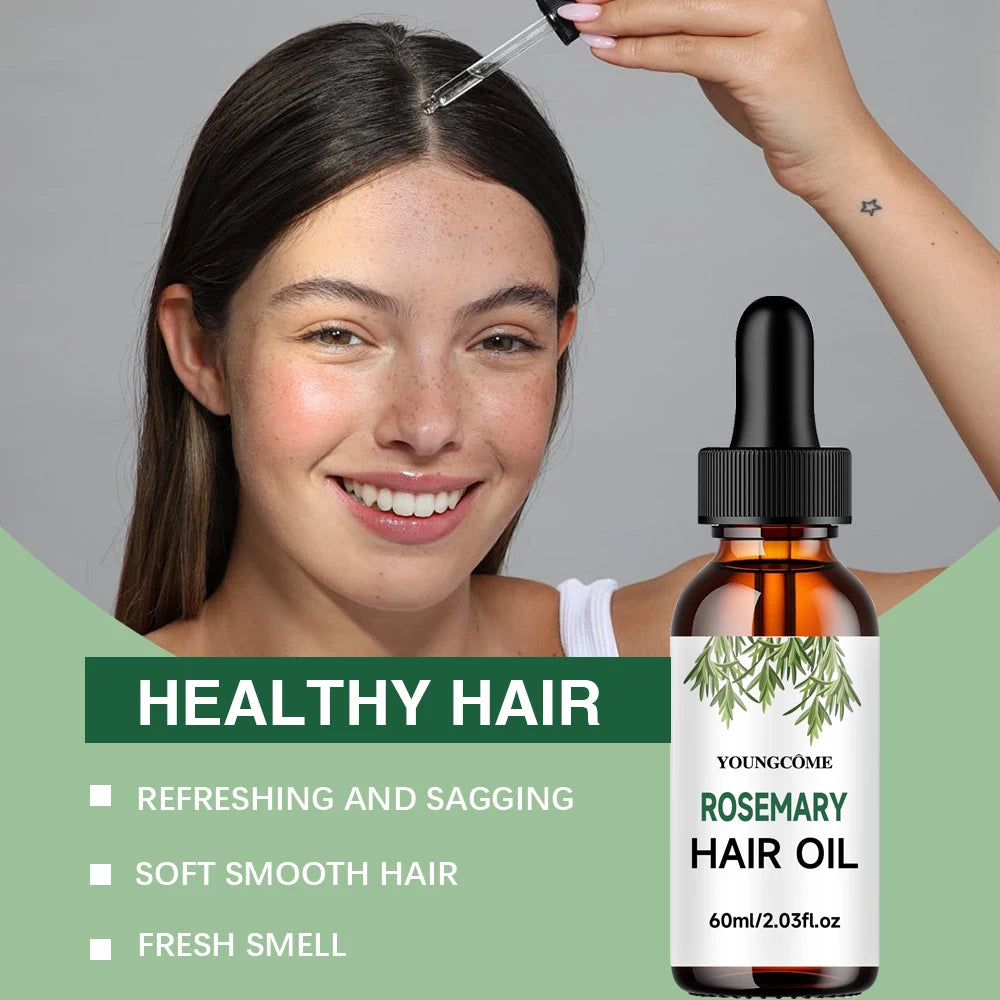 Rosemary Hair Oil – Growth & Repair Treatment