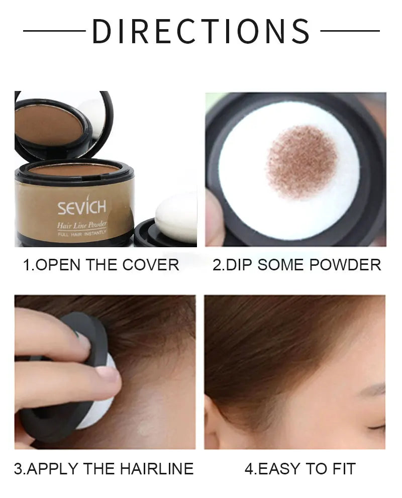 Sevich Hairline Powder 4g – Natural Hair Concealer