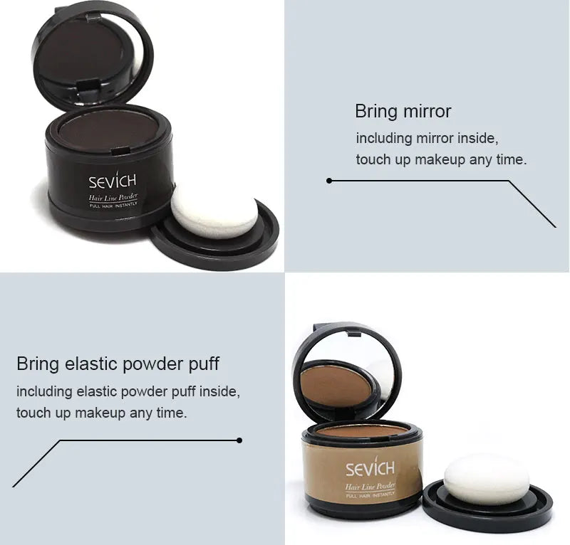 Sevich Hairline Powder 4g – Natural Hair Concealer