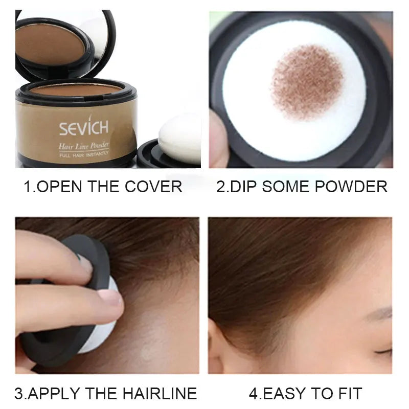 Sevich Hairline Powder 4g – Natural Hair Concealer