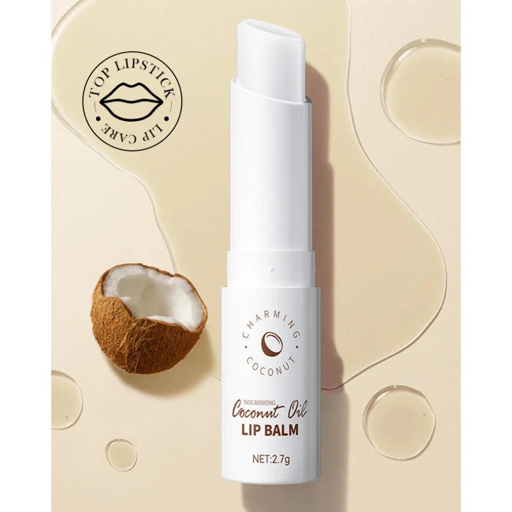Coconut Lip Balm – Long-Lasting Moisture