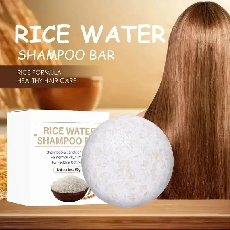 Organic Rice Shampoo Bar – Gentle Hair Care