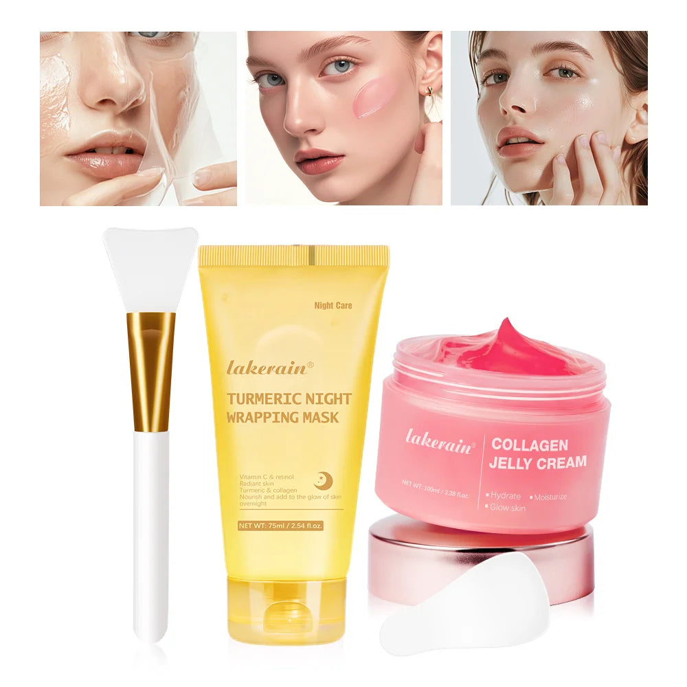 Collagen Jelly Overnight Facial Mask – Hydrating & Firming Peel-Off