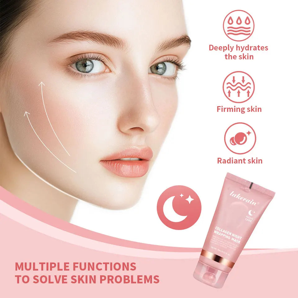 Collagen Jelly Overnight Facial Mask – Hydrating & Firming Peel-Off