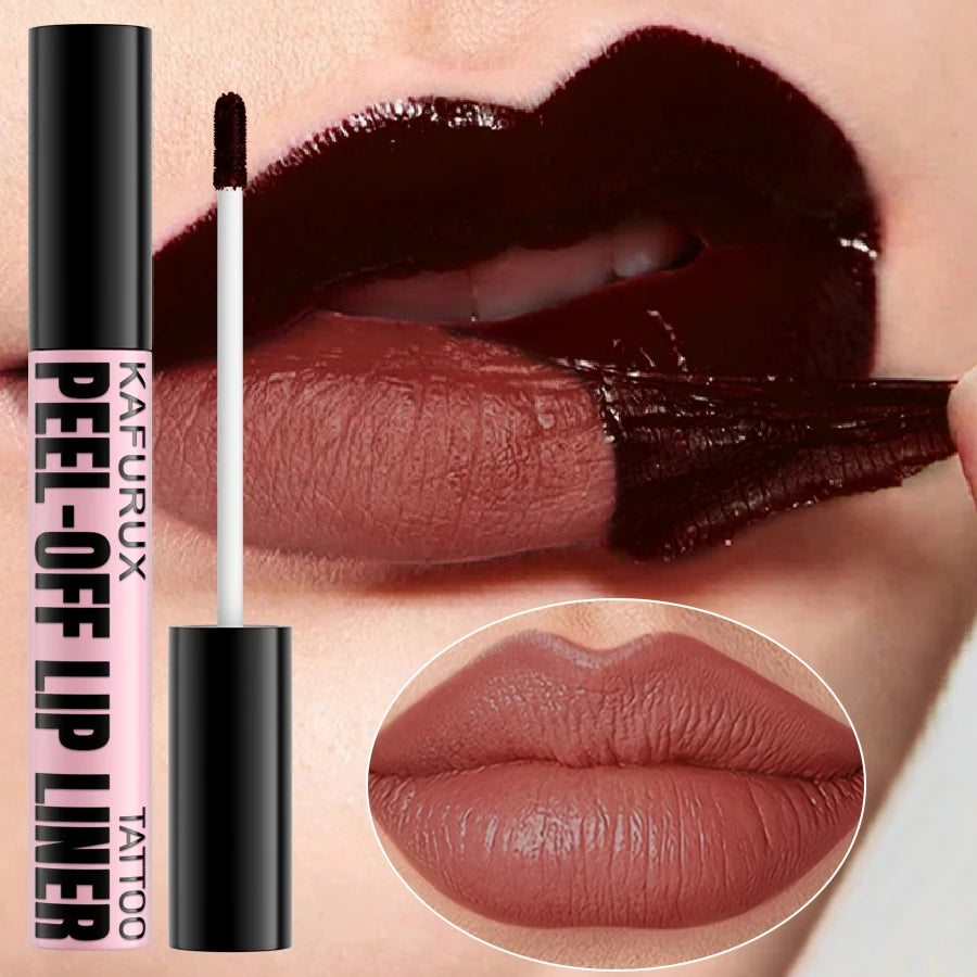 7-Color Peel-Off Lip Stain – Long-Lasting & Waterproof