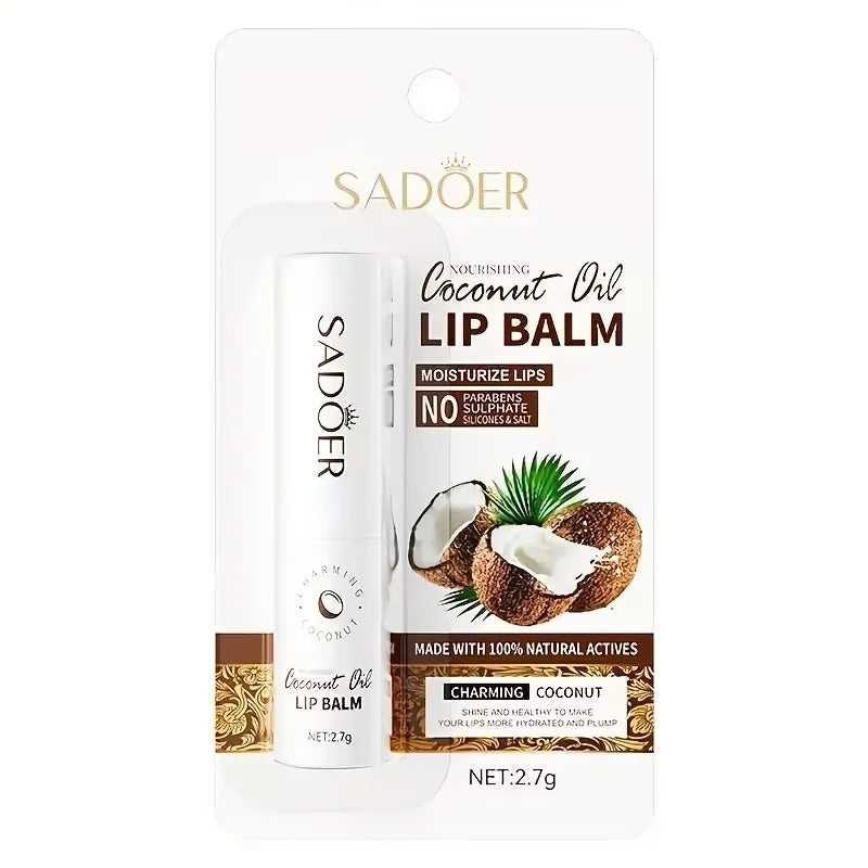 Coconut Lip Balm – Long-Lasting Moisture