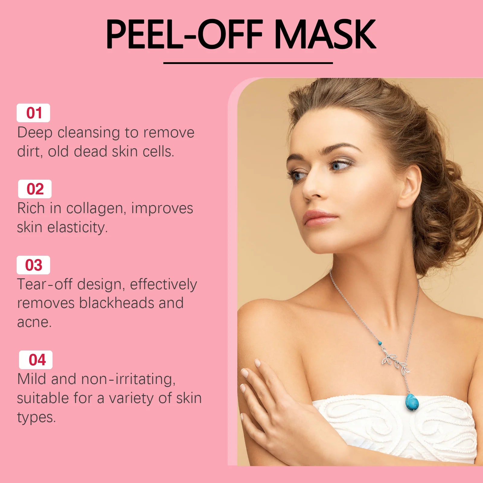 Ouhoe Collagen Peel-Off Mask – Anti-Wrinkle & Hydrating