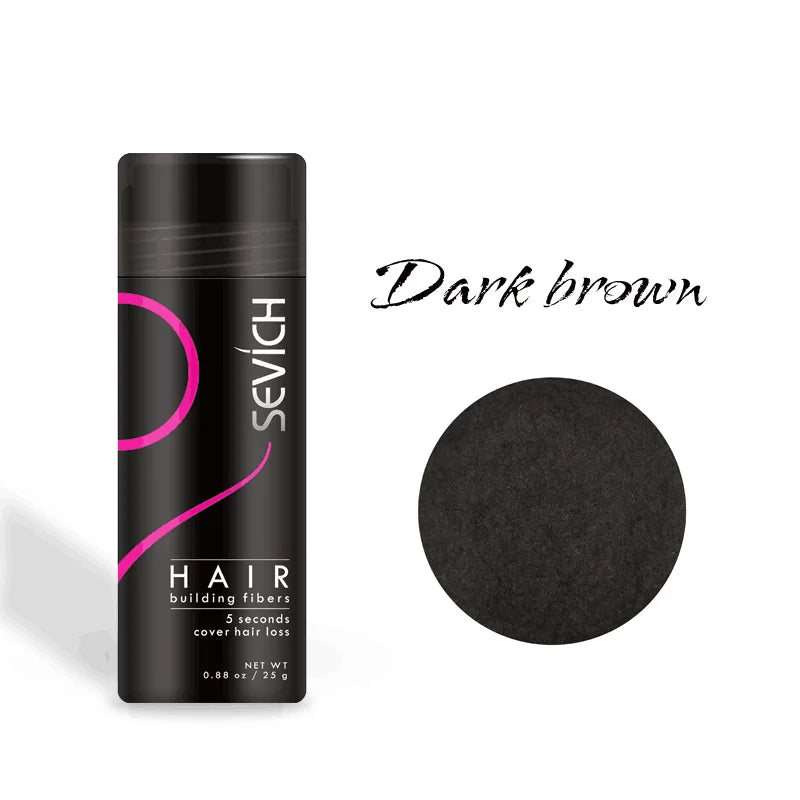Sevich Hair Building Fibers 25g – Hair Thickening & Bald Spot Concealer