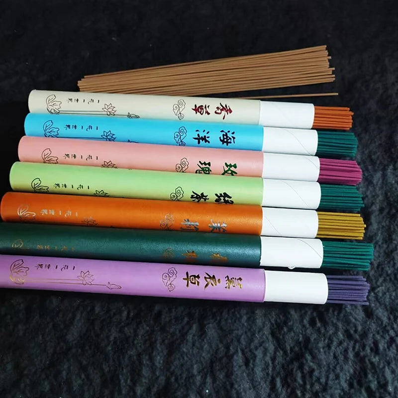 Natural Sandalwood Incense – 40 Sticks/Pot Aromatherapy
