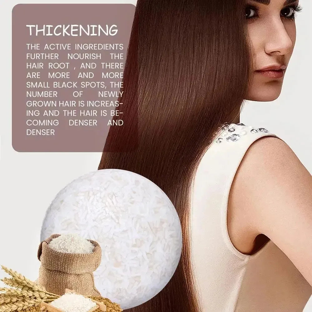 Organic Rice Shampoo Bar – Gentle Hair Care