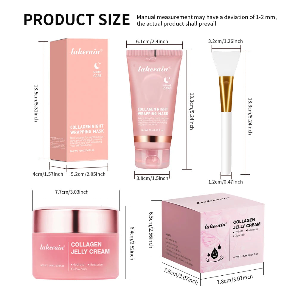 Collagen Jelly Overnight Facial Mask – Hydrating & Firming Peel-Off