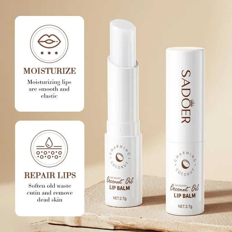 Coconut Lip Balm – Long-Lasting Moisture