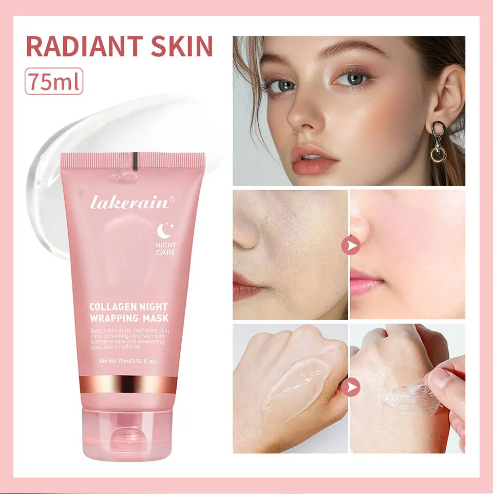 Collagen Jelly Overnight Facial Mask – Hydrating & Firming Peel-Off