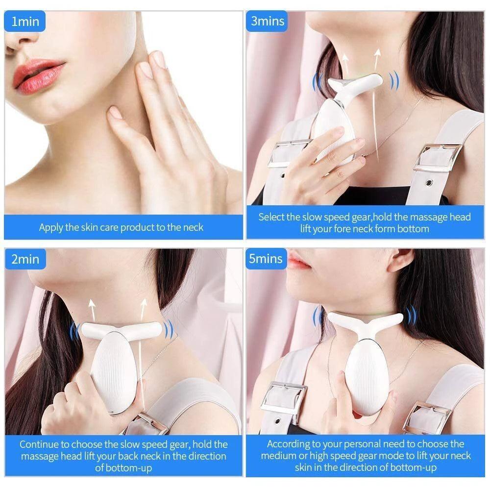 Face & Neck Massager – Microcurrent Anti-Aging Device