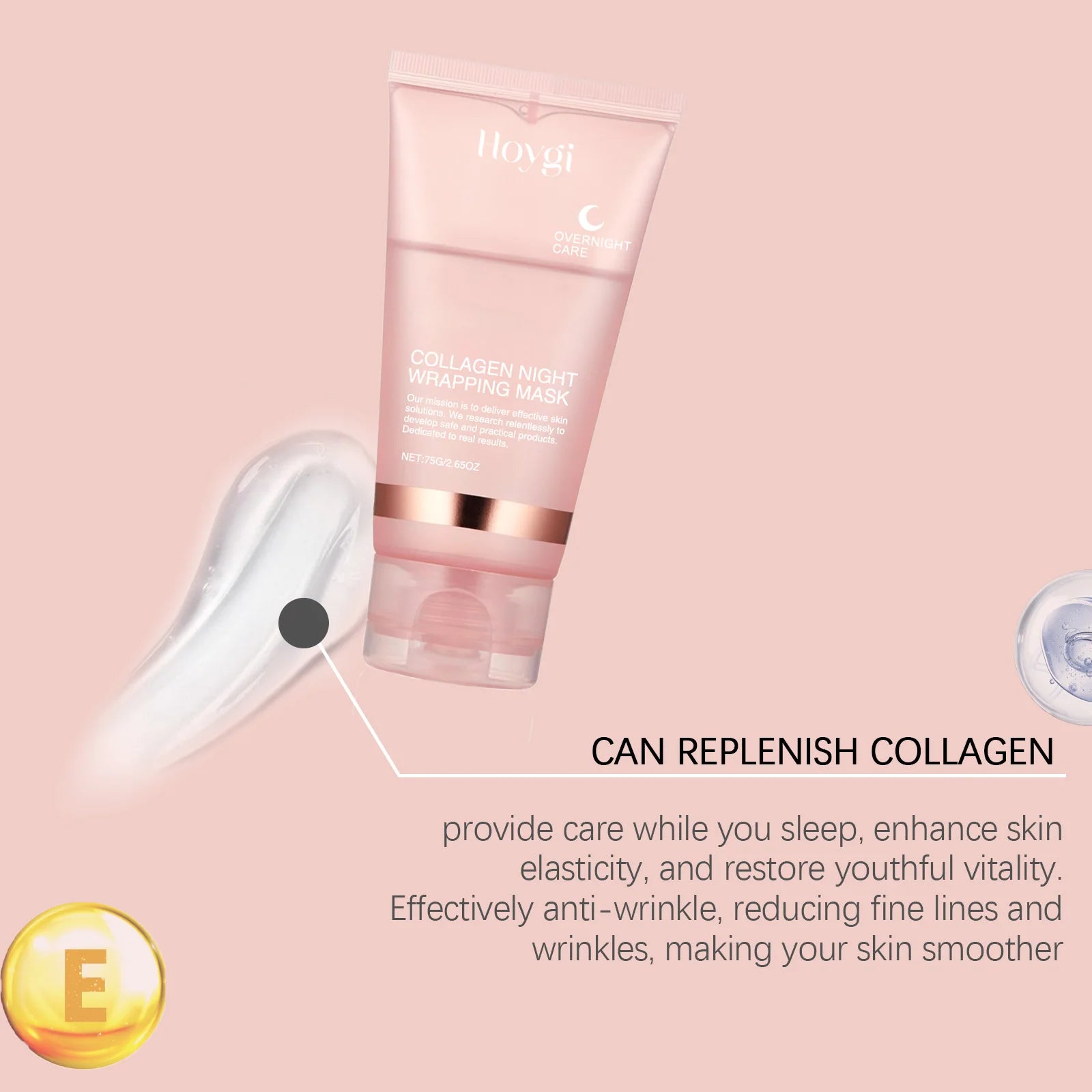 Ouhoe Collagen Peel-Off Mask – Anti-Wrinkle & Hydrating
