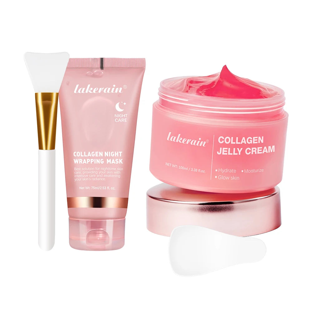 Collagen Jelly Overnight Facial Mask – Hydrating & Firming Peel-Off