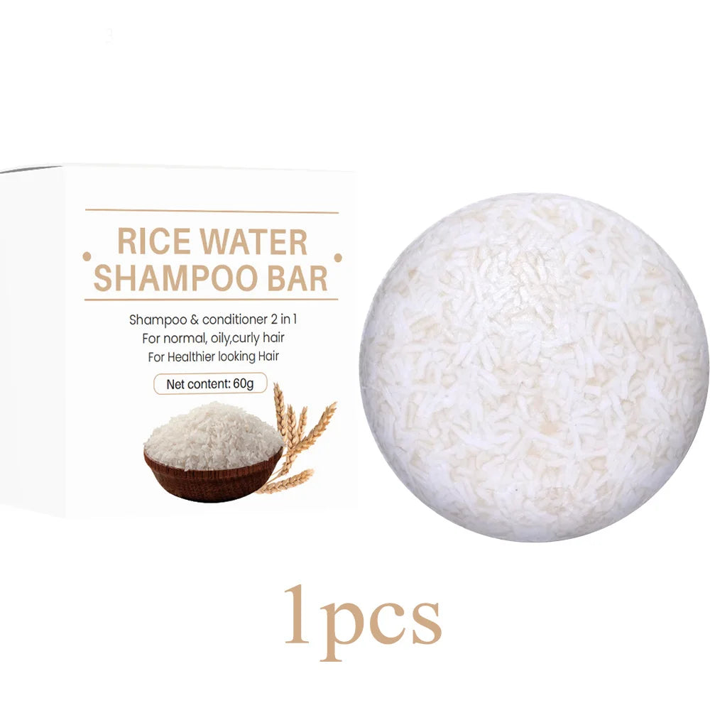 Organic Rice Shampoo Bar – Gentle Hair Care