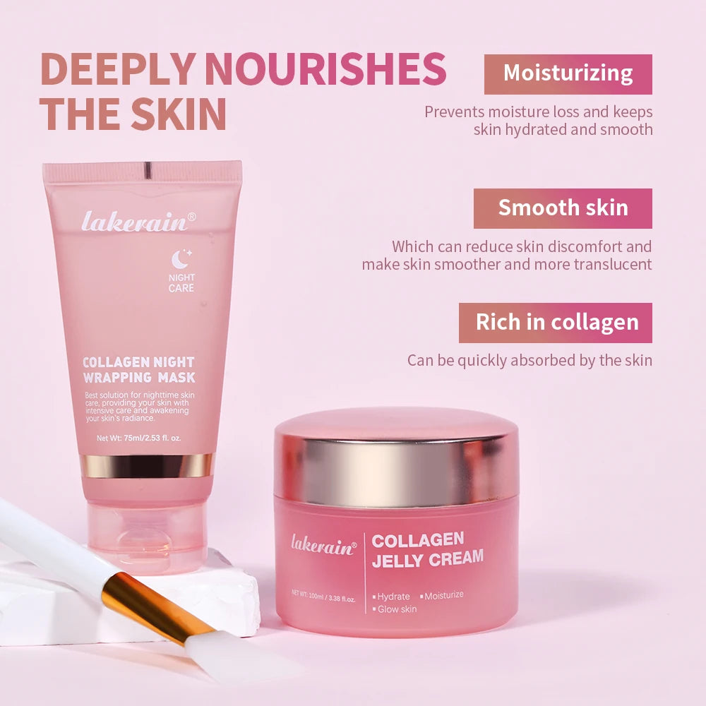 Collagen Jelly Overnight Facial Mask – Hydrating & Firming Peel-Off