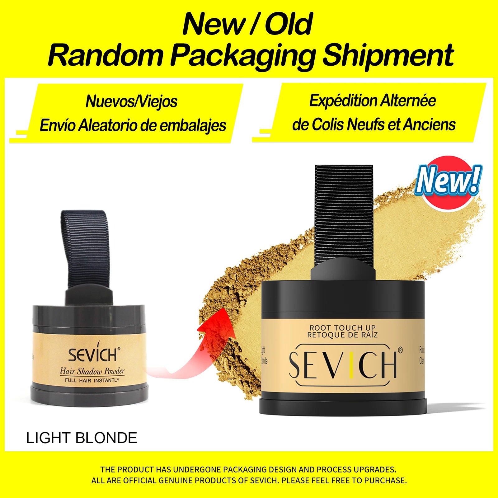 Sevich Hairline Powder 4g – Natural Hair Concealer