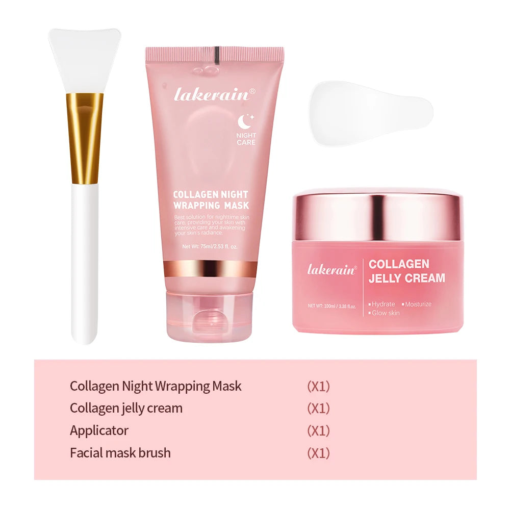 Collagen Jelly Overnight Facial Mask – Hydrating & Firming Peel-Off