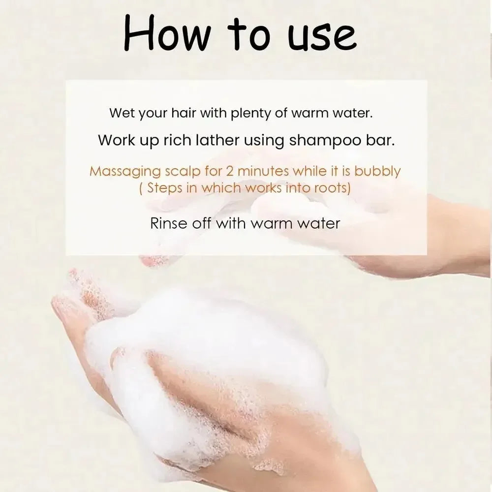 Organic Rice Shampoo Bar – Gentle Hair Care