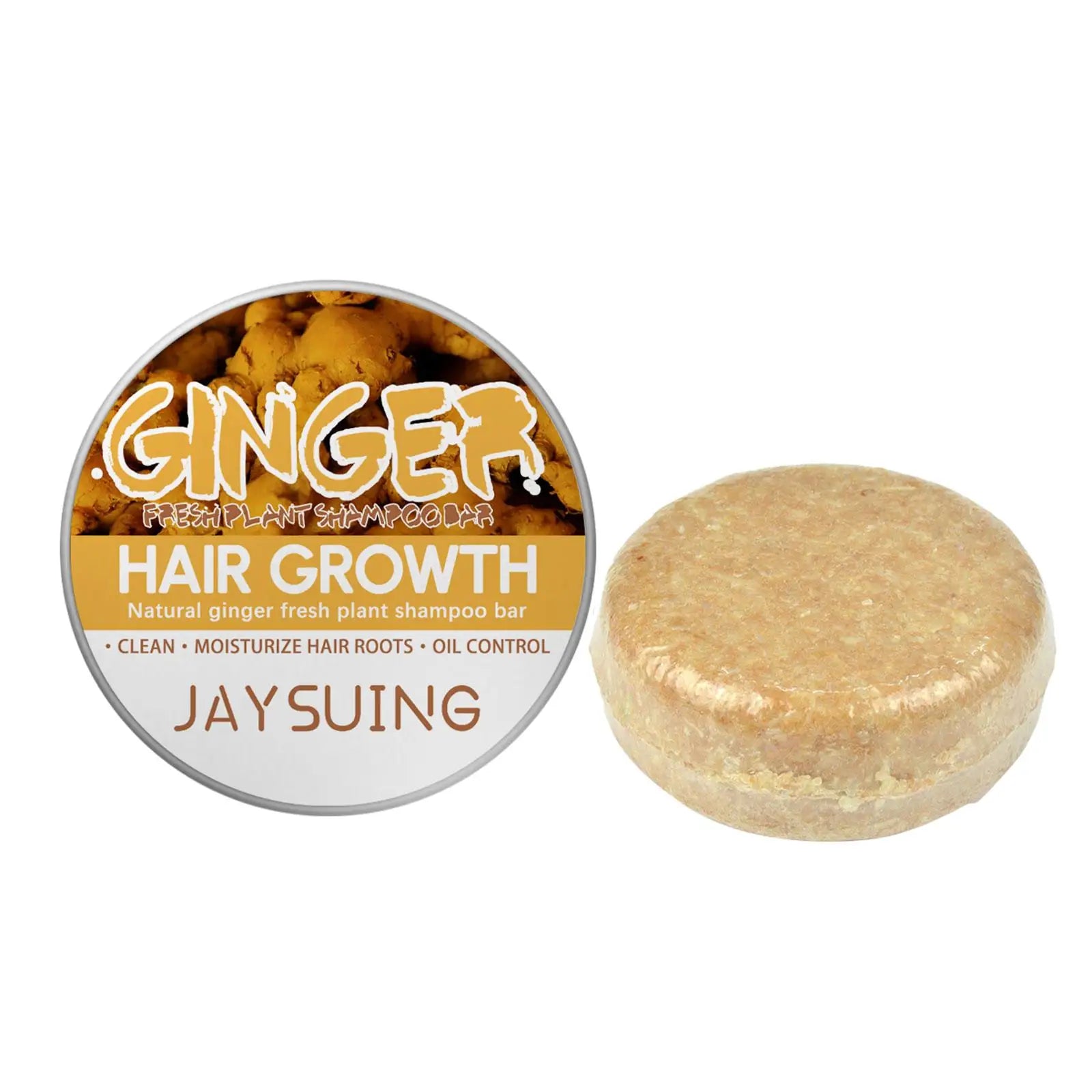 Ginger Hair Darkening Shampoo Bar – Natural & Organic