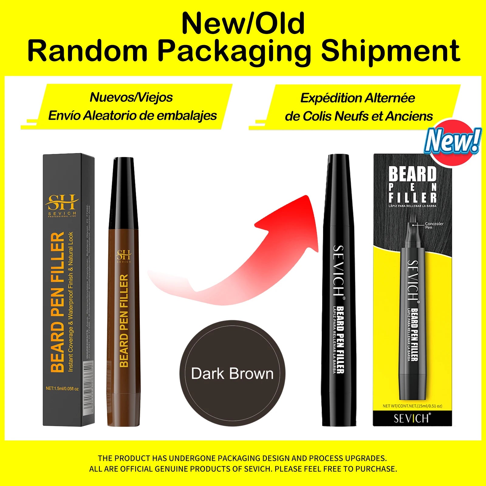 Beard Pen Filler – Waterproof Beard & Mustache Enhancer