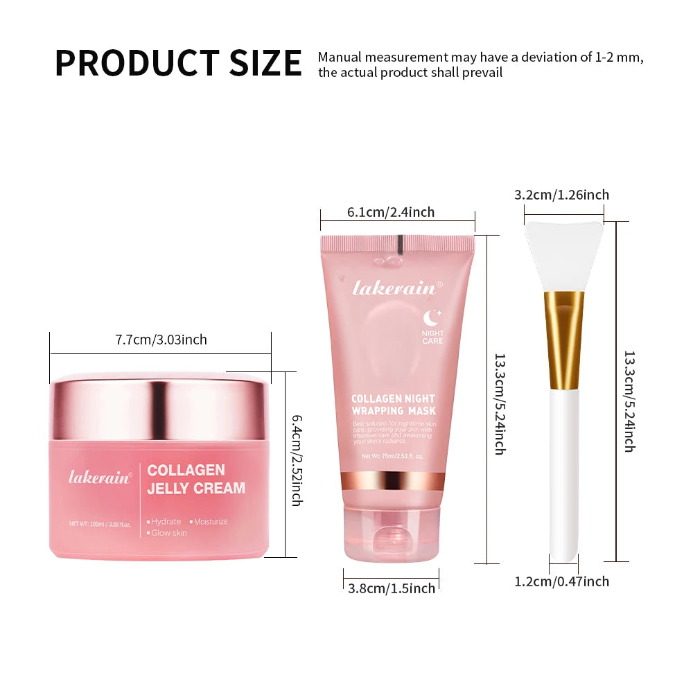 Collagen Jelly Overnight Facial Mask – Hydrating & Firming Peel-Off
