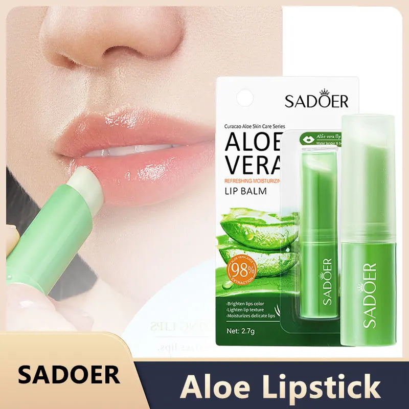 SADOER Aloe Lip Balm – Nourishing & Repairing Care