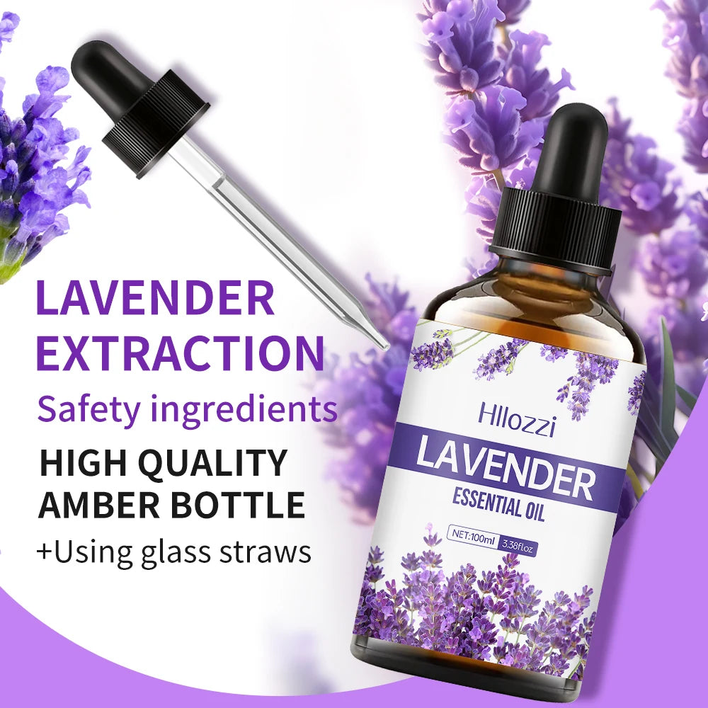 Lavender Essential Oil – Facial & Body Moisturizing Massage Oil