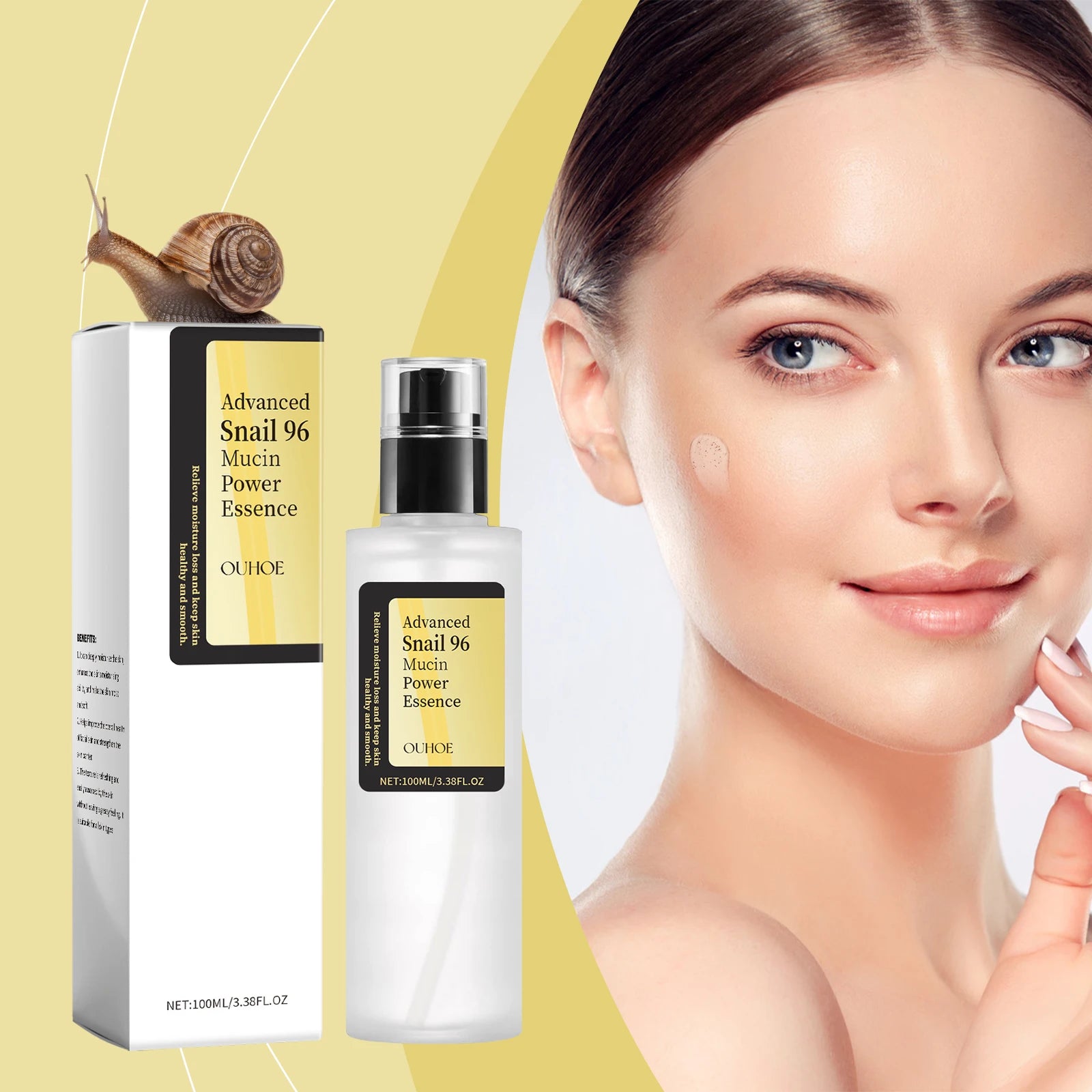 Snail 96 Mucin Power Essence – Anti-Aging & Brightening