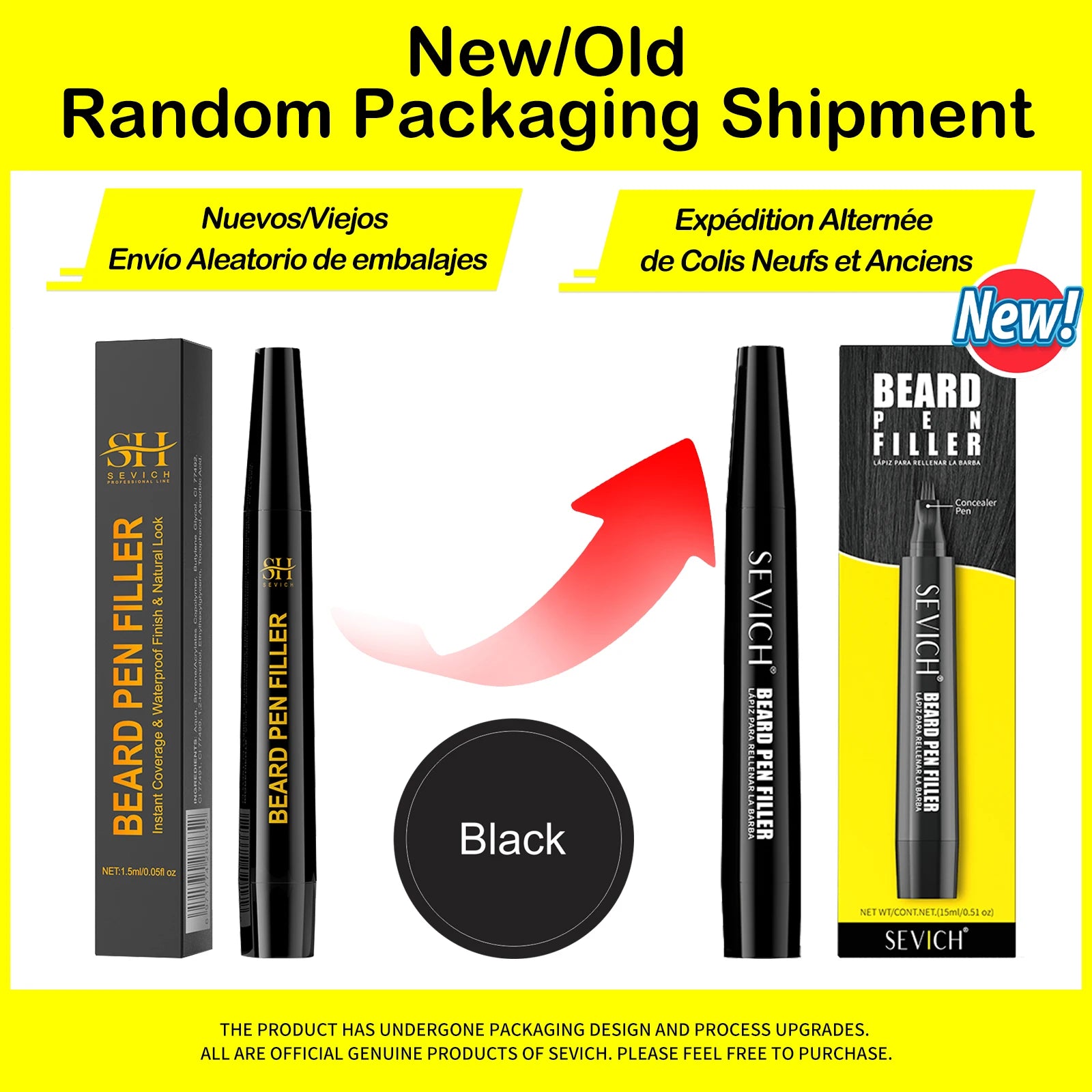 Beard Pen Filler – Waterproof Beard & Mustache Enhancer