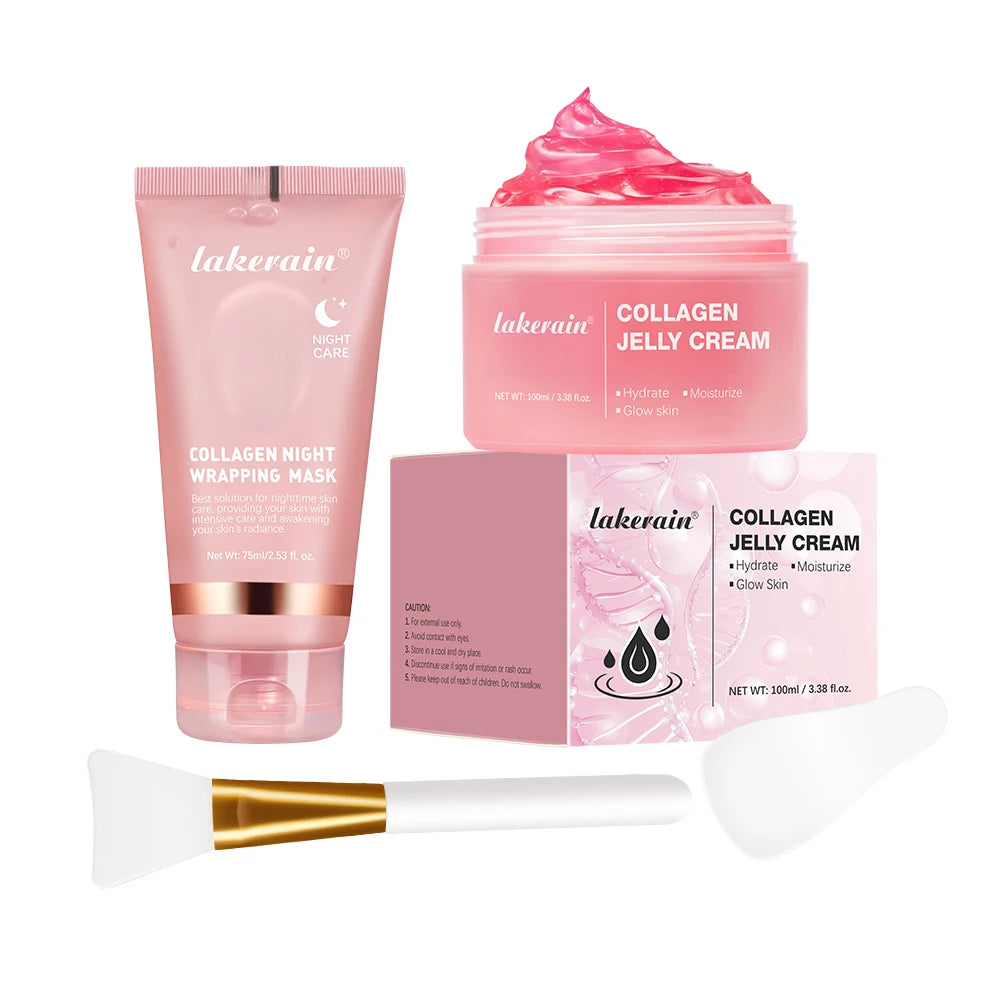 Collagen Jelly Overnight Facial Mask – Hydrating & Firming Peel-Off