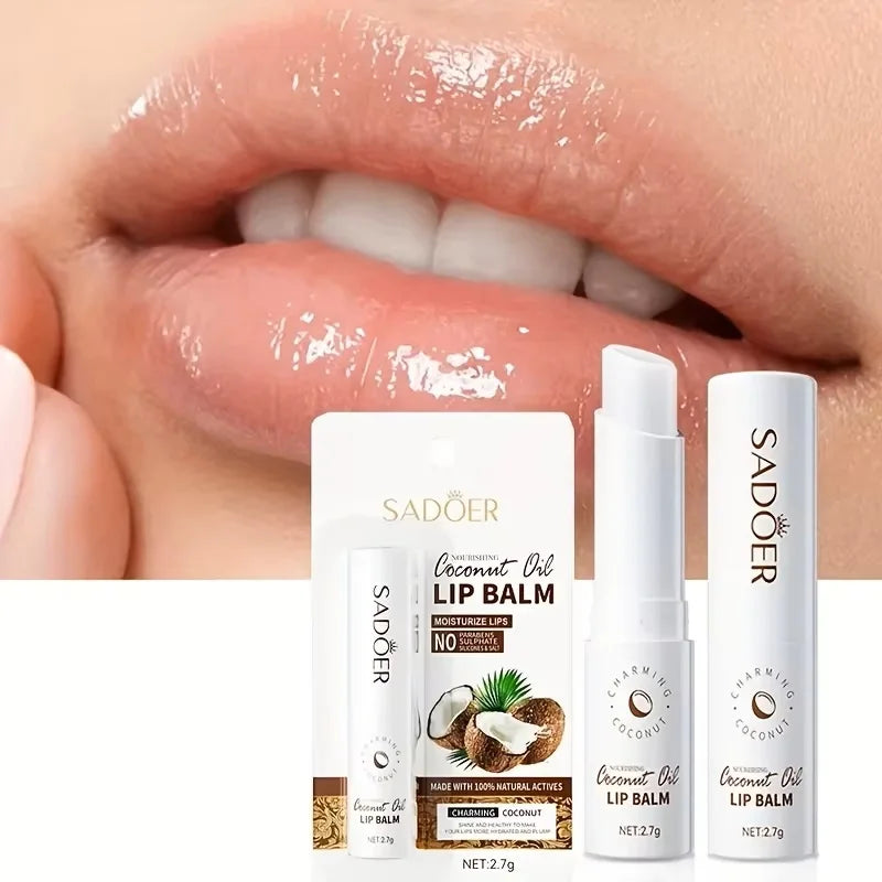 Coconut Lip Balm – Long-Lasting Moisture