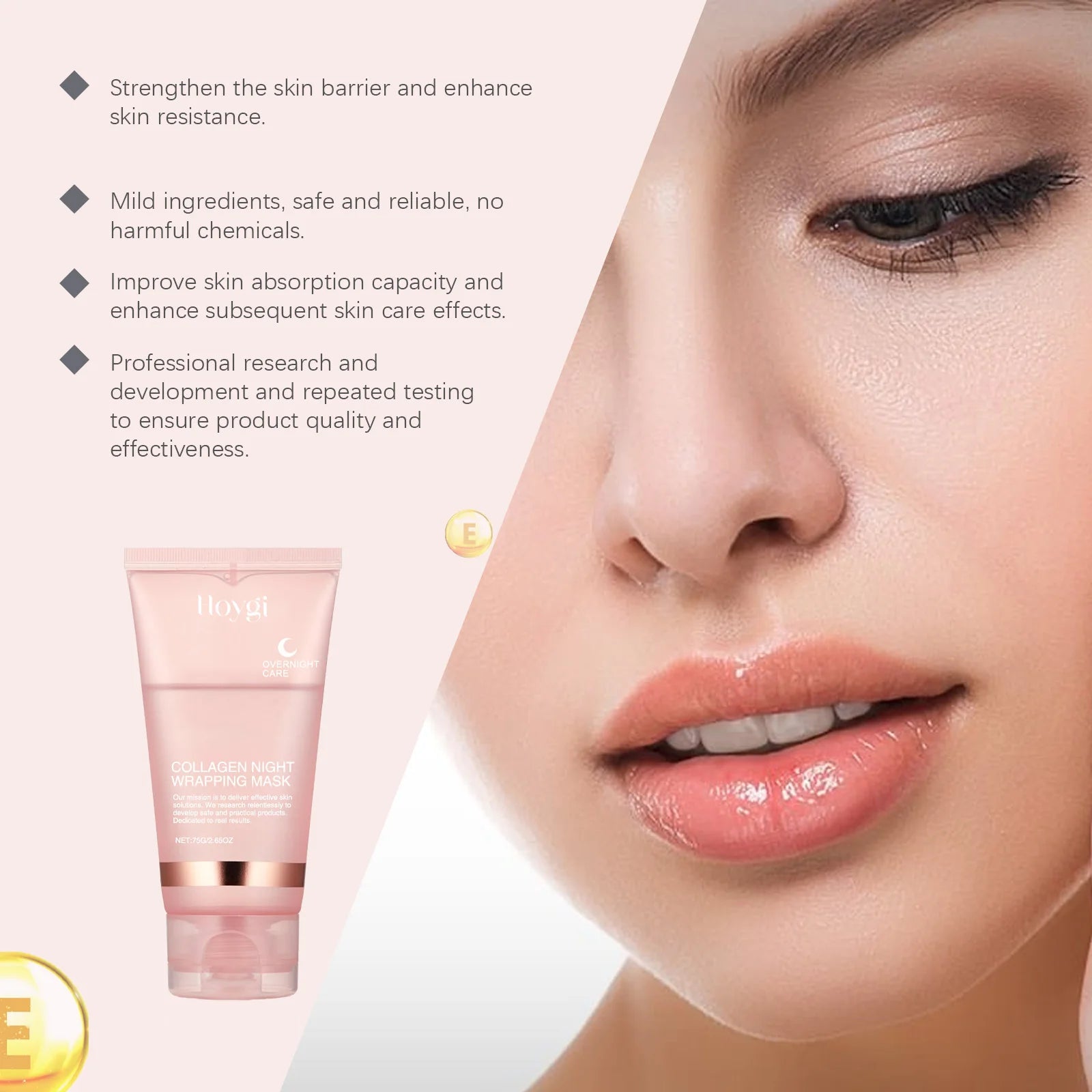 Ouhoe Collagen Peel-Off Mask – Anti-Wrinkle & Hydrating