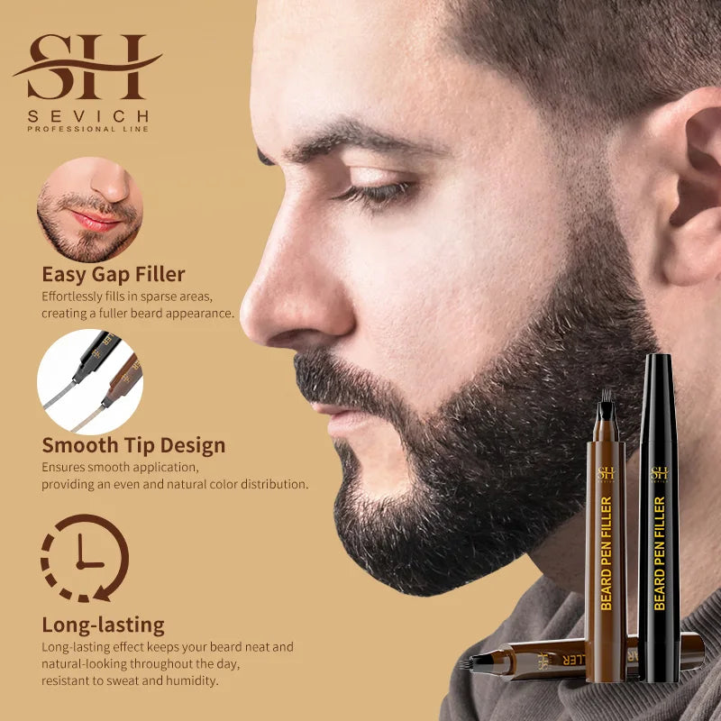 Beard Pen Filler – Waterproof Beard & Mustache Enhancer