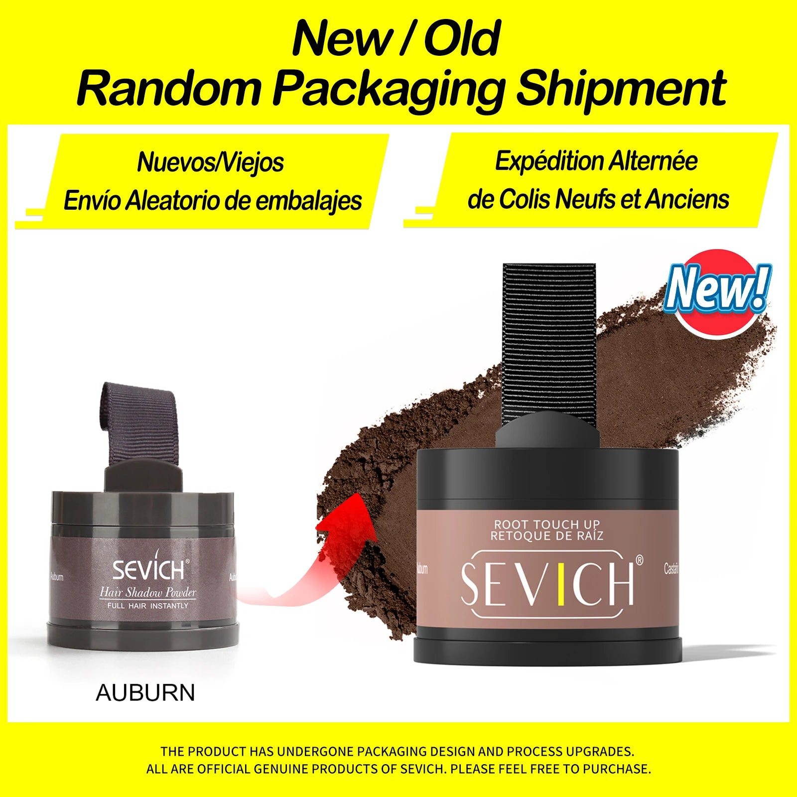 Sevich Hairline Powder 4g – Natural Hair Concealer