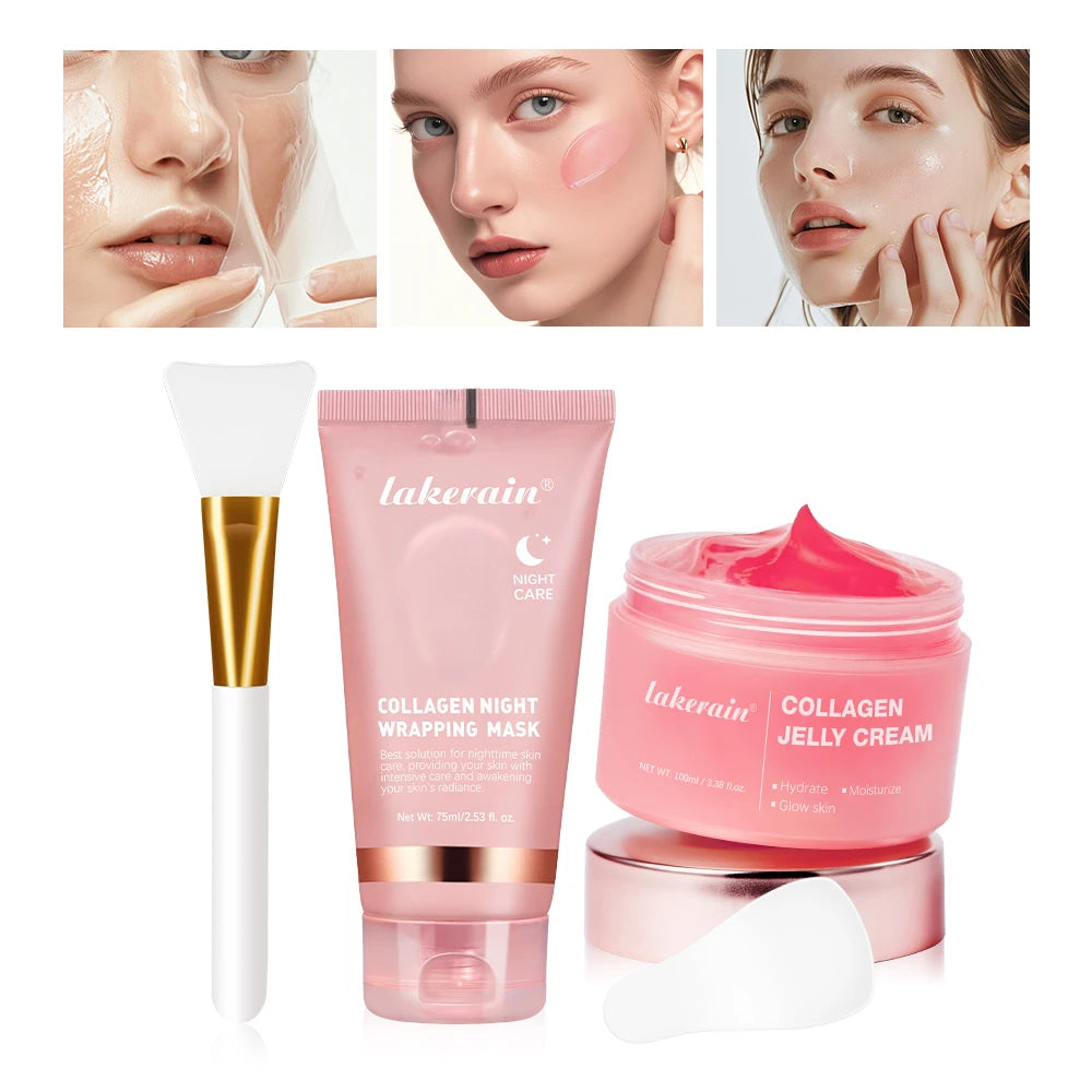 Collagen Jelly Overnight Facial Mask – Hydrating & Firming Peel-Off