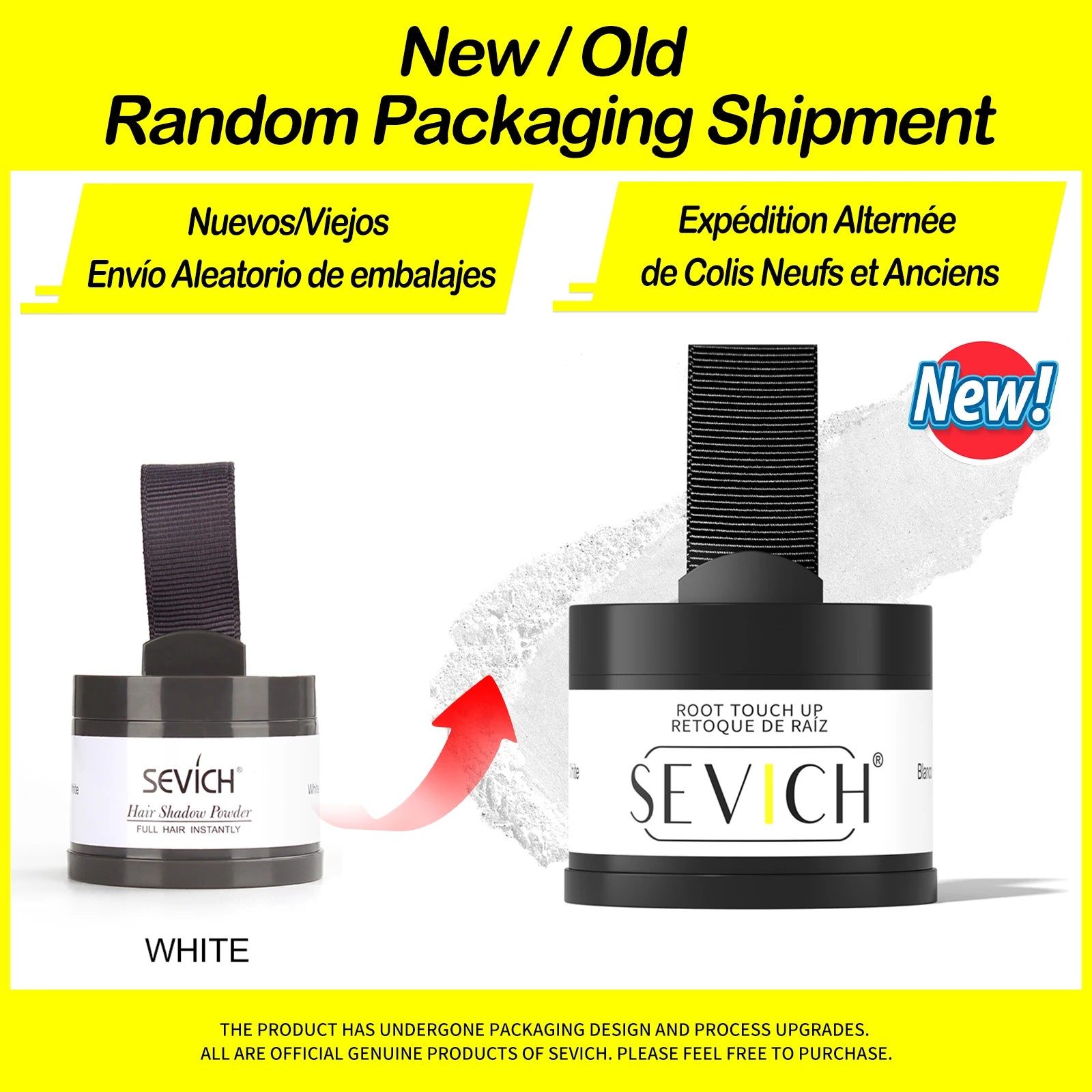 Sevich Hairline Powder 4g – Natural Hair Concealer