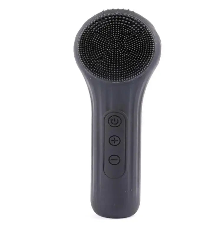 Electric Silicone Face Brush – Heated, Waterproof & 5-Speed