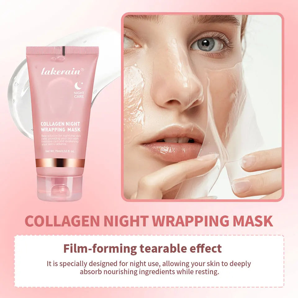 Collagen Jelly Overnight Facial Mask – Hydrating & Firming Peel-Off